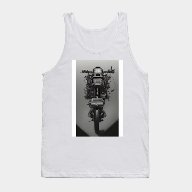 Moto chopper from the future №0014 Tank Top by Elba from Ukraine